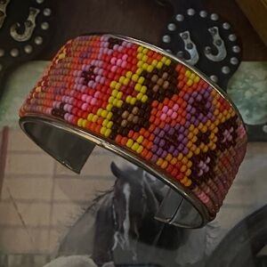 Vibrant Multicolor Beaded Bracelet